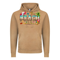 Vintage Camel the beach is my happy place Vintage Hoodie - texasbilliewilder
