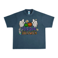 Midnight Navy hippie halloween Urban Heavy Tee - CowhideDigitalArt