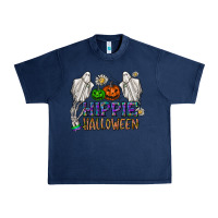 Navy hippie halloween Urban Heavy Tee - CowhideDigitalArt