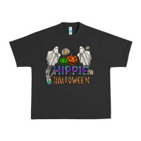 Pigment Black hippie halloween Urban Heavy Tee - CowhideDigitalArt