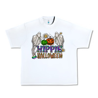 White hippie halloween Urban Heavy Tee - CowhideDigitalArt