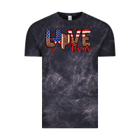 Cloud Black Love Texas Vintage Tee - Neo Western