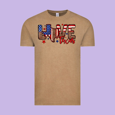 Love Texas Vintage Tee Designed By Neo Western