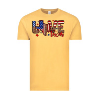Vintage Mustard Love Texas Vintage Tee - Neo Western