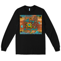 Black all my hope is in jesus Long Sleeve Tee - JahusDesignShop
