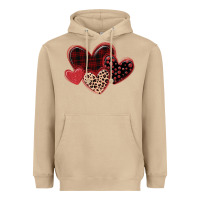 Mushroom leopard hearts Heavyweight Hoodie - MaliasSmallBusiness