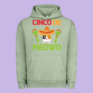 Cinco De Meow Urban Hoodie Designed By Bettercallsaul