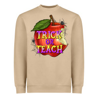 Mushroom Trick or Teach Heavyweight Sweatshirt - texasbilliewilder