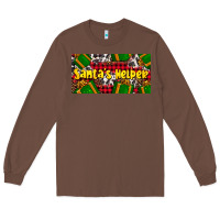 Chestnut santa's helper with gifts Long Sleeve Tee - AdoDesignShop