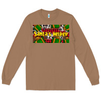 Toasted Coconut santa's helper with gifts Long Sleeve Tee - AdoDesignShop