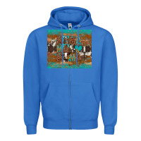 True Royal mama mama mama Zipper Hoodie - Artiststas