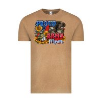 Vintage Camel Proud army mom 4th of july Vintage Tee - CowGirlArtShop