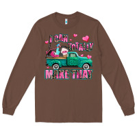 Chestnut i can totally make that Long Sleeve Tee - AdoDesignShop