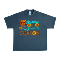 Midnight Navy basketball is my favorite season Urban Heavy Tee - HRA Design Shop