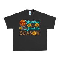 Pigment Black basketball is my favorite season Urban Heavy Tee - HRA Design Shop