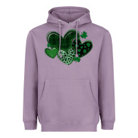 Lavender leopard hearts st patricks day Heavyweight Hoodie - MaliasSmallBusiness