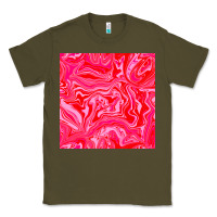 Army Green valentines day marble seamless pattern Classic Tee - BundleAndBundleShop