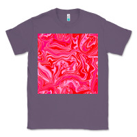 Lavender valentines day marble seamless pattern Classic Tee - BundleAndBundleShop