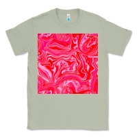 Matcha valentines day marble seamless pattern Classic Tee - BundleAndBundleShop