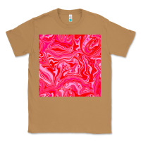 Toasted Coconut valentines day marble seamless pattern Classic Tee - BundleAndBundleShop