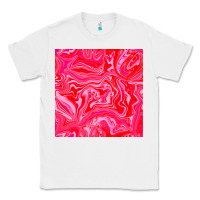 White valentines day marble seamless pattern Classic Tee - BundleAndBundleShop