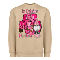 Mushroom breast cancer awareness pink truck gnomes Heavyweight Sweatshirt - RanaPortraitStore