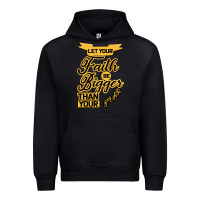 Black Let your Faith Be Bigger than your fear Urban Hoodie - Bettercallsaul