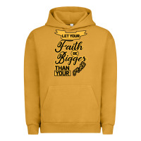 Pigment Peanut Butter Let your Faith Be Bigger than your fear Urban Hoodie - Bettercallsaul