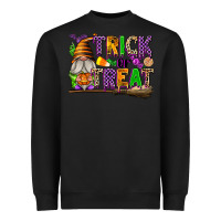 Black Trick or Treat Heavyweight Sweatshirt - texasbilliewilder