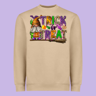 Trick Or Treat Heavyweight Sweatshirt Designed By Texasbilliewilder