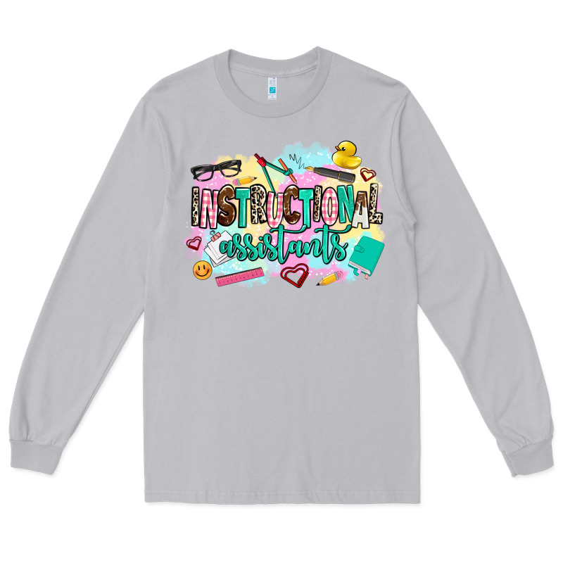 Instructional Assistant's Long Sleeve Tee by AdoDesignShop | Teevron