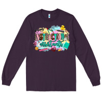 Plum instructional assistant's Long Sleeve Tee - AdoDesignShop