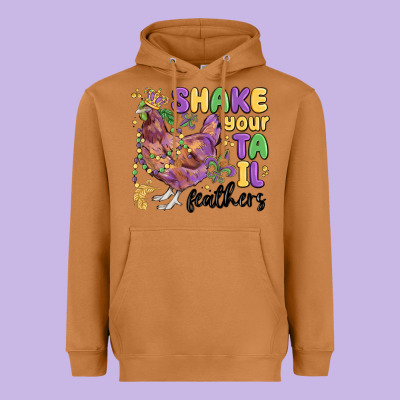 Shake Your Tail Feathers Heavyweight Hoodie Designed By Maliassmallbusiness