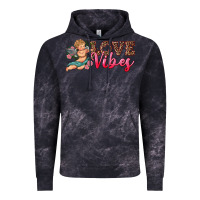 Cloud Black love vibes cupid Vintage Hoodie - RanaPortraitStore