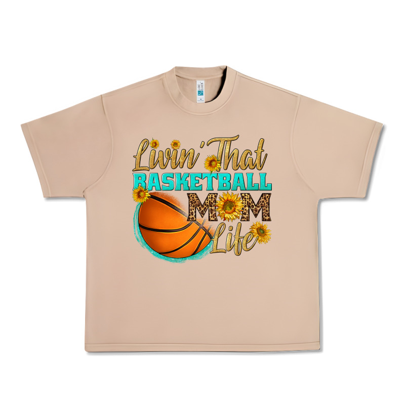 Livin' That Basketball Mom Life Urban Heavy Tee by HRA Design Shop | Teevron