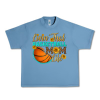 Pebble Blue livin' that basketball mom life Urban Heavy Tee - HRA Design Shop