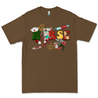 Cacao Christmas nurse Premium Tee - BarkalooDesign