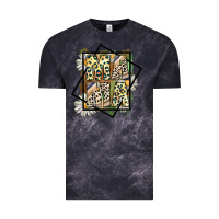 Cloud Black mama leopard Vintage Tee - CowhideDigitalArt