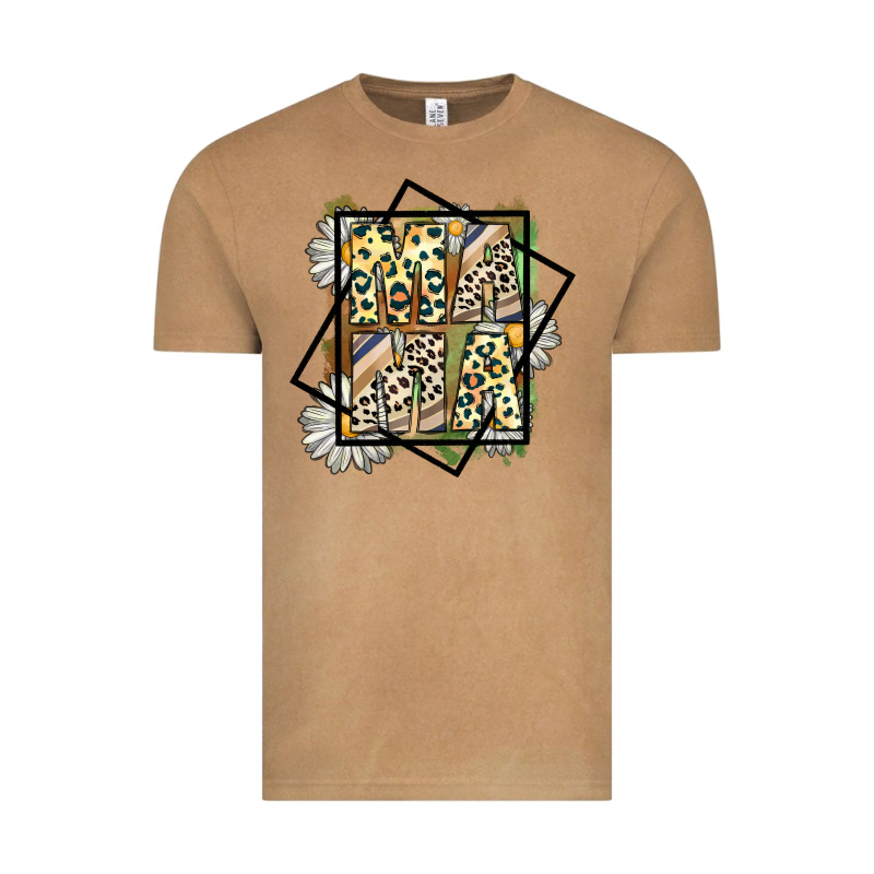 Mama Leopard Vintage Tee by CowhideDigitalArt | Teevron