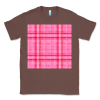 Chestnut valentines day plaid seamless pattern Classic Tee - BundleAndBundleShop