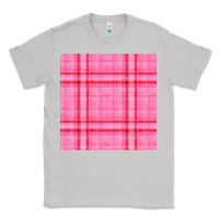 Moon Dust valentines day plaid seamless pattern Classic Tee - BundleAndBundleShop