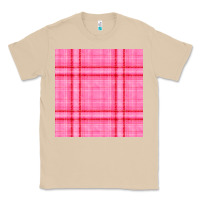 Mushroom valentines day plaid seamless pattern Classic Tee - BundleAndBundleShop