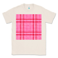 Natural valentines day plaid seamless pattern Classic Tee - BundleAndBundleShop