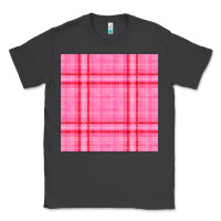 Smoke valentines day plaid seamless pattern Classic Tee - BundleAndBundleShop
