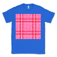 True Royal valentines day plaid seamless pattern Classic Tee - BundleAndBundleShop
