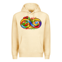 Pina Colada infinity symbol autism Premium Hoodie - LillyAllenDesigns