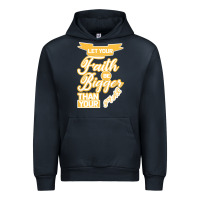 Navy Let Your Faith Be Bigger Than Your Fear Urban Hoodie - Bettercallsaul