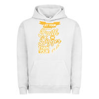 Pigment Lunar Rock Let Your Faith Be Bigger Than Your Fear Urban Hoodie - Bettercallsaul