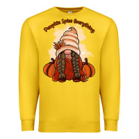 Lemon Pumpkin spice every thing Premium Sweatshirt - NancyCooperArtShop