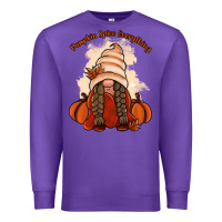 Purple Pumpkin spice every thing Premium Sweatshirt - NancyCooperArtShop